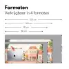 Bloemen - Huizen - Dorp Muismat XXL klein -sfeer5