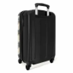 Palmbomen - Tropisch - Groen NBS - Handbagage koffer - Volwassenen Unisex middel -achterkant