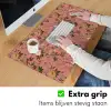 Klassiek - Botanisch - Roze Muismat XXL klein 681 -sfeer3