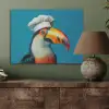 Toekan - Papegaai - Vogel - Koksmuts PET vilt klein -sfeer2