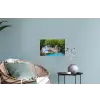 Waterval - Natuur  - Rivier - Bos - Water Muursticker klein -plant