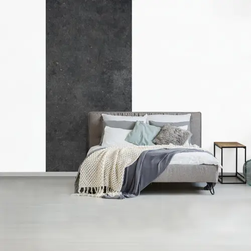 Industrieel - Leisteen - Grijs - Structuur fotobehang vinyl groot -slaapkamer