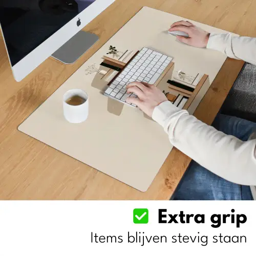 Plankjes - Boeken - Vaasjes - Planten Muismat XXL klein -sfeer3
