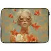 Goudvissen - Oranje - Vrouw - Blond laptophoes neopreen klein -zkaufland3dotto
