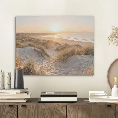 Duinen - Strand - Zee PET vilt klein -sfeer1