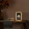 Taco - Vlees - Salade - Delftsblauw - Motief Light Box met kabel (Tafellamp) klein -sfeer4