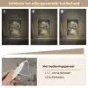 Doorkijk - Tuinboog - Bloemen - Natuur - Pad Light Box met kabel (Wandlamp) klein -USP_dimbaarNL