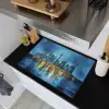 Skyline Toronto - Water - Stadslichten - Toren Inductie beschemer met haakjes klein -sfeer1