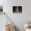 Kerstboom - Bos - Sneeuw - meerkleurig tuinposter los doek klein -sfeer8