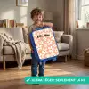 Madeliefjesmania perzik Kinderkoffer - Blauw klein -sfeer2_FR