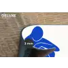 Lichaam - Abstract - Blauw Placemat vinyl groot -closeup