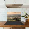 Toscaans - Landschap - Heuvels keuken achterwand spatscherm klein -sfeer2