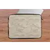 Bogen - Patroon - Beige laptophoes neopreen klein 279 -tafel