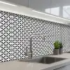 Geometrie - Lijn - Abstract - Patroon keuken achterwand 2 middel 871 -3d_schuin