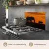 Olifanten - Savanne - Zonsondergang keuken achterwand spatscherm klein -usp_NL