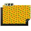 Geel - Aardbei - Patroon Inductie beschemer met haakjes klein 777 -3d