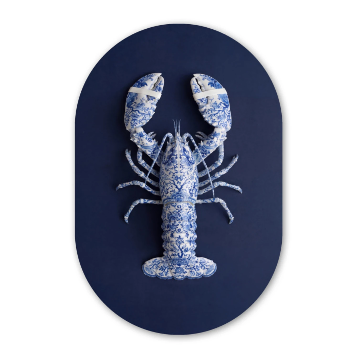 Wandoval Forex Hummer - Porzellan - Delfter Blau | Moderne ...