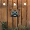 Schotse hooglander - Neus - Bruin tuinposter los doek klein -sfeer1