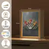 Lepels - Wit - Poeder - Kruiden Light Box met kabel (Tafellamp) klein -USP_NL
