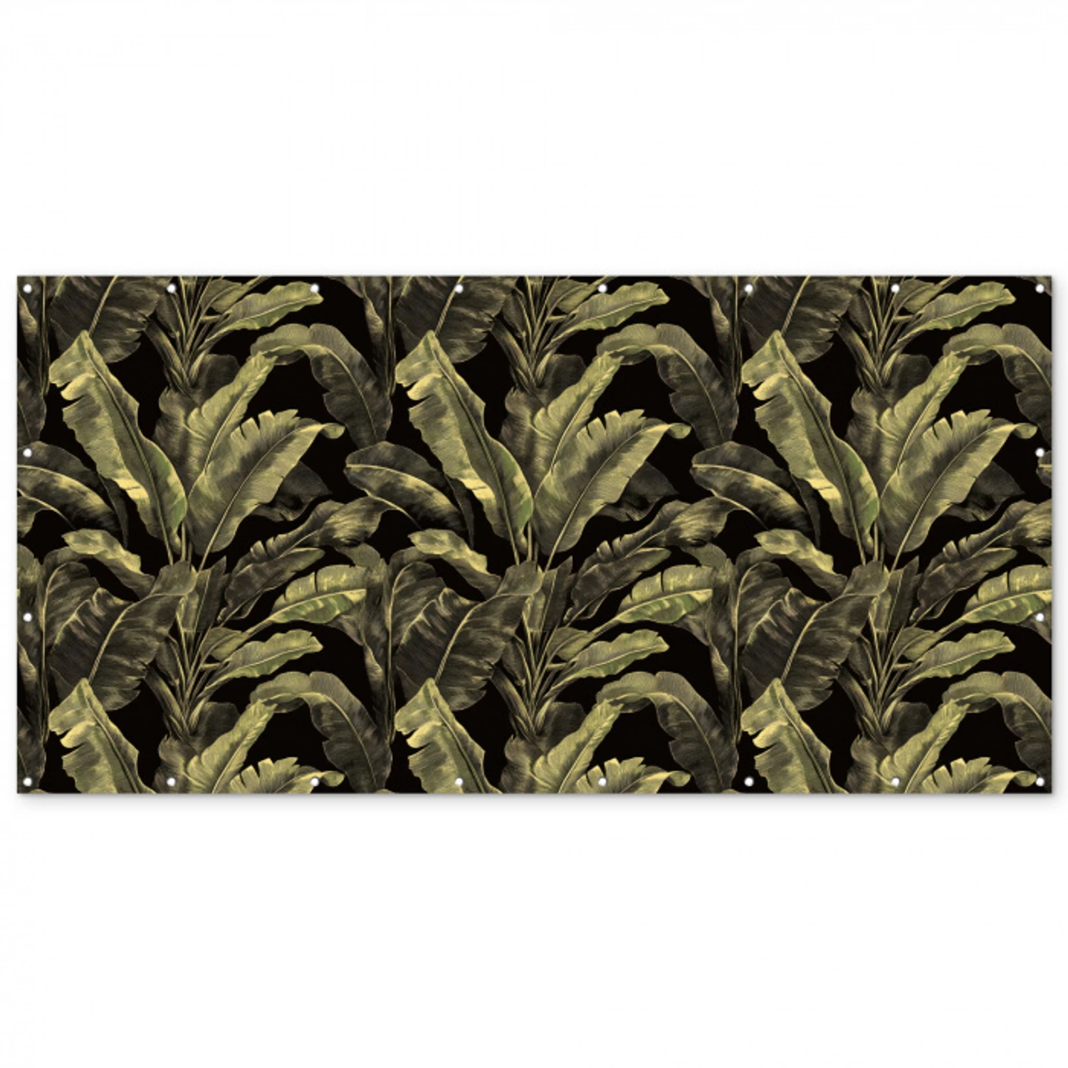 Botanisch - Bladeren - Groen Balkonbeschermer Duitsland klein 596 -zz_3d