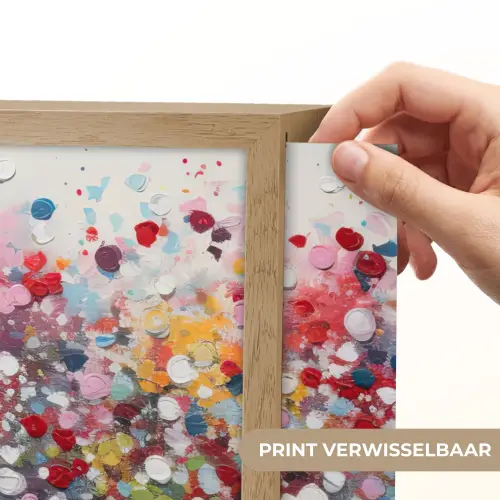 Kunst - Bomen - Natuur - Acryl Light Box met batterij (Wandlamp) middel -USP_websiteprintNL