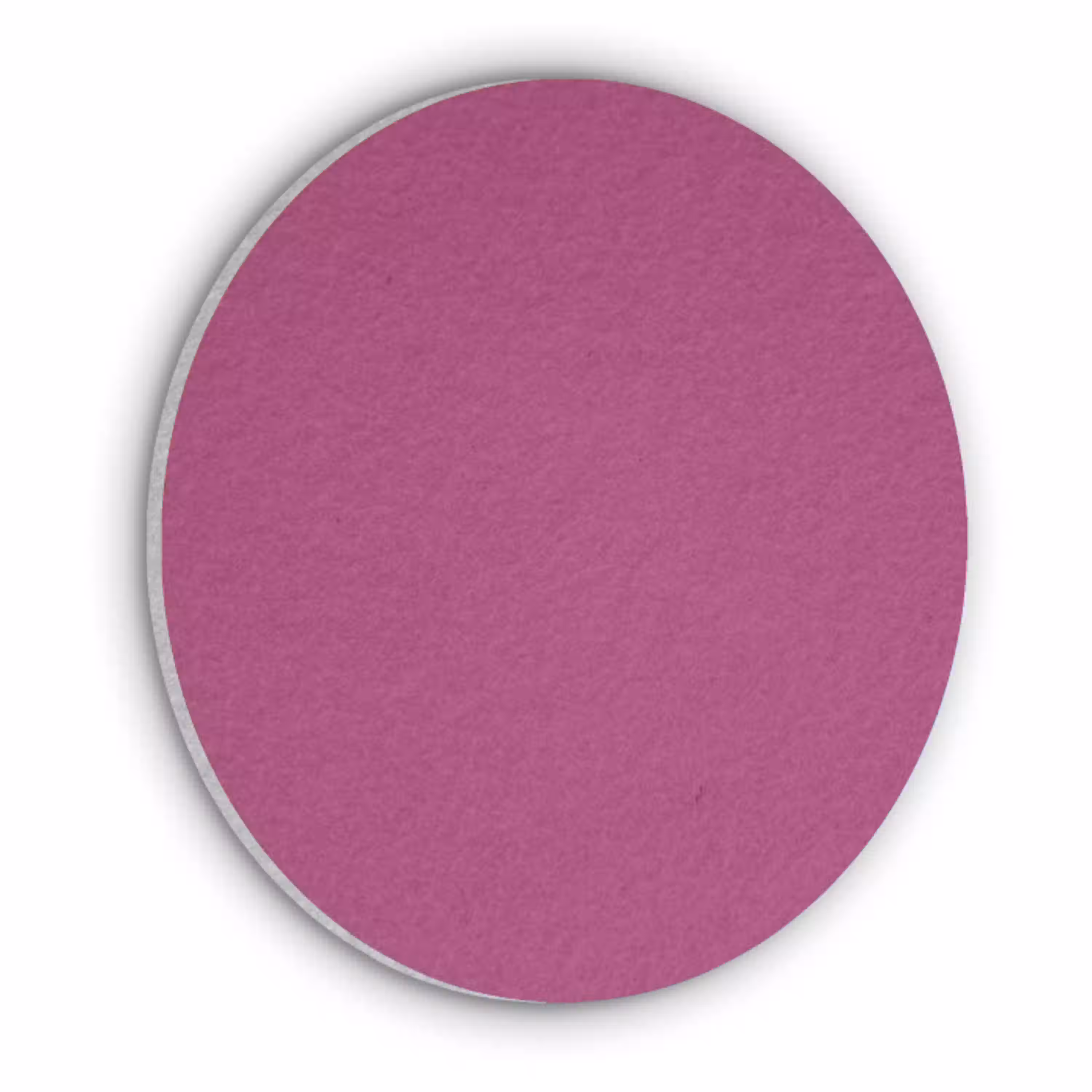 Deep - Magenta - Paars Akoestische PET Vilt - Rond klein 838 -3d