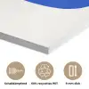 Lichaam - Abstract - Blauw PET vilt klein -closeup_DE