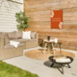 Oranje - Wijntje - Quote Tuinposter op houten frame 2 cm dik klein -sfeer2
