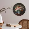 Boeket - Roze - Bloemen - Vaas Akoestische PET Vilt - Rond klein -sfeer3