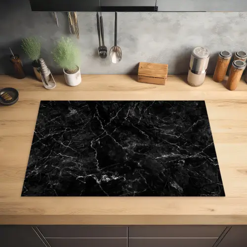 Nachtelijke Marmeren Hemel Inductie beschermer vinyl 3mm klein -sfeer5