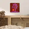 Boom - Paars - Cirkel - Vloeiend plexiglas 5mm klein -sfeer4