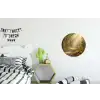 Zonlicht - Bospad - Bomen Wandcirkel aluminium klein -kinderkamer