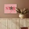 Star girl - Roze - Panter - Ster PET vilt klein -sfeer4