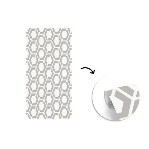 Grafisch - Patroon - Modern - Hexagon fotobehang vinyl groot 64 -3d