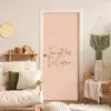 Too old for dicaprio - Roze - Groen deurposter klein -sfeer2