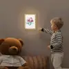 Zeemeermin - Roze - Luchtbellen Light Box met kabel klein -sfeer4a_kind