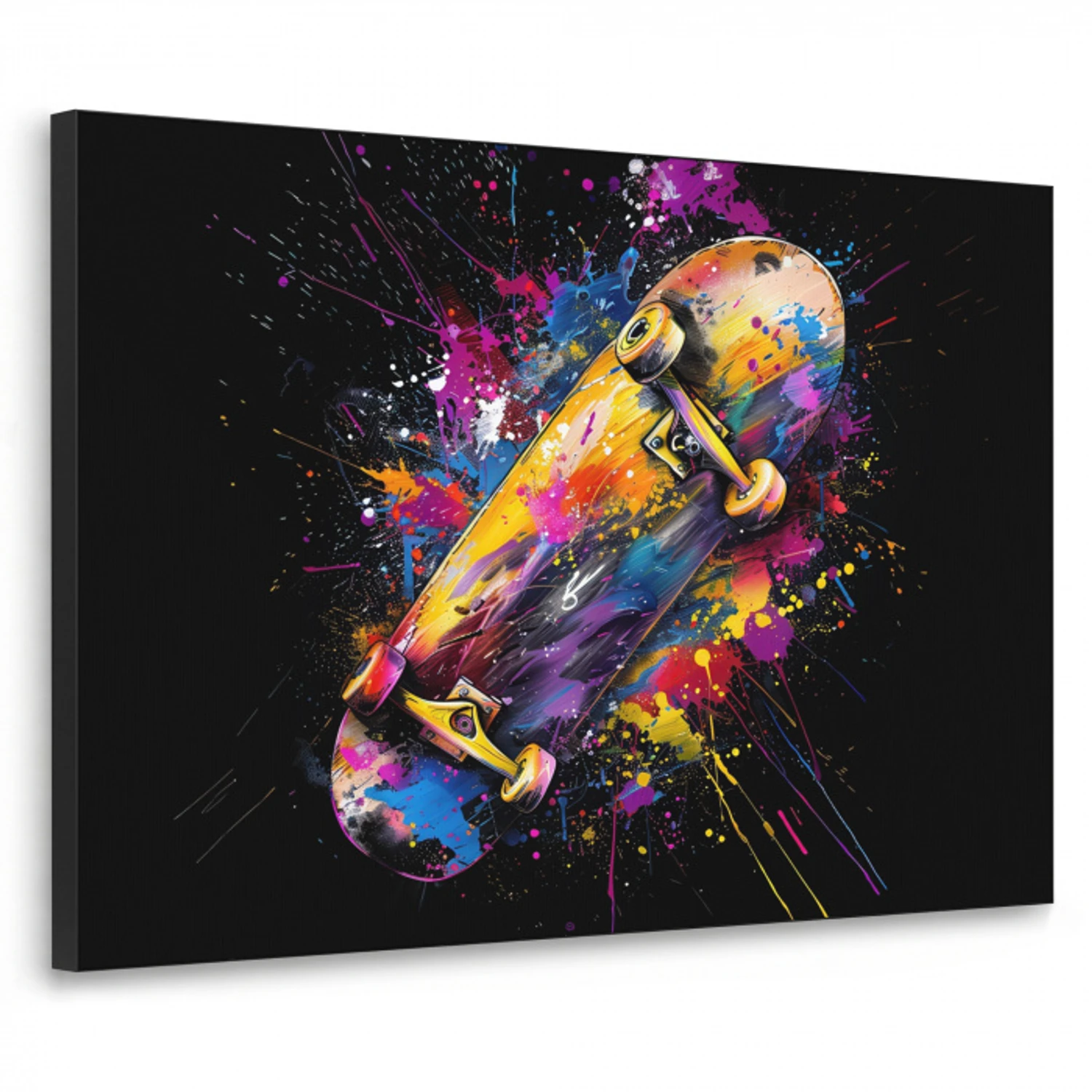 Graffiti - Sport - Skateboard - Skate Textielframe - compleet frame klein -3d