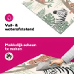 Jungle - Rustiek - Pastel Inductie beschermer vinyl 3mm klein -wsfeer6_website