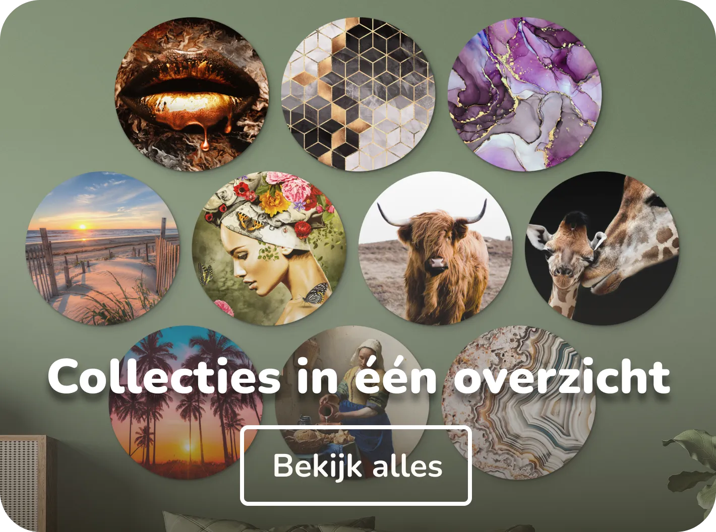 Muurcirkels collecties