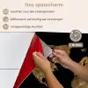 Wereldkaart - Goud - Luxe - Aarde - Zwart keuken achterwand spatscherm klein -spatscherm_NL
