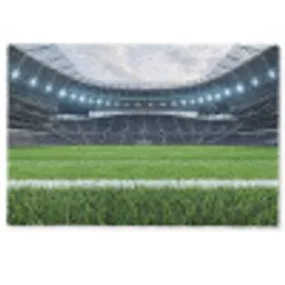 Voetbal - Stadion - Sport - Groen Deurmat klein -zkaufland3d