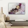 Marmer - Abstract - Goud - Paars canvas 2cm klein -sfeer6