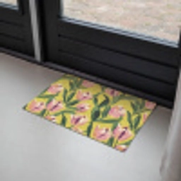 Tulpen - Botanisch - Geel Deurmat klein 898 -sfeer2