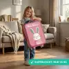 Konijn - Blosje - Stippen - Roze Kinderkoffer - Roze klein -sfeer2_DE