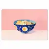 Noodles - Kom - Blauw - Illustratie Placemat vinyl groot -zzsfeer1_Kitchenyeah-website