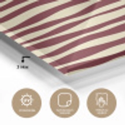 Golven - Rood - Patroon - Crème plexiglas 5mm klein 11 -wsfeer2_DE