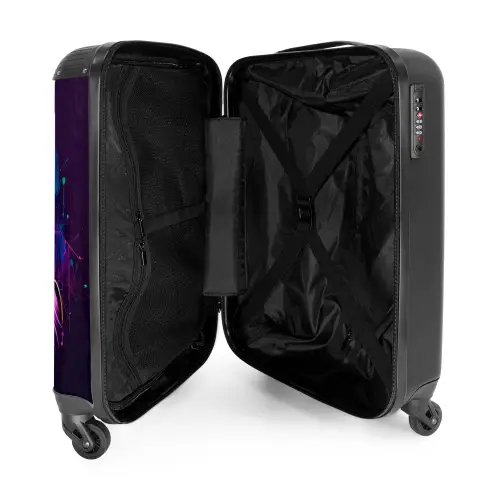 Baviaan Beats NBS - Handbagage koffer - Unisex middel -binnenkant