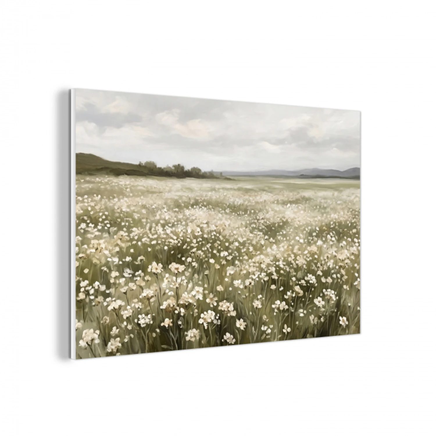 Illustratie - Landschap - Wit forex 5mm xxl -3d