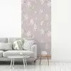 Bloemen - Getekend - Lavendel fotobehang vinyl groot 64 -woonkamer