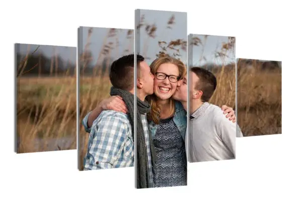 Eigen foto op meerluik